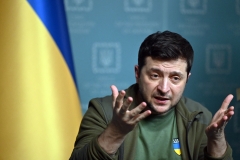 Ukrainian President Volodymyr Zelenskyy.  (Getty Images)  