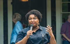 Democratic politician Stacey Abrams.  (Getty Images)  