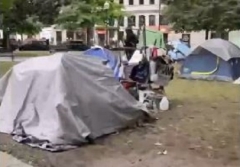 ‘Look What They’ve Turned Your Nation’s Capital Into’: Reporter Shows Video of Tent City Across the Street from the WH